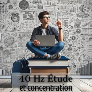 40 Hz Étude et concentration: Battements binauraux pour la concentration, L'amélioration de la mémoire, Fréquences gamma - Sophrologie musique d'ambiance