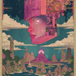 Das Geheimnis der Rosaroten Kissen: Tauche ein in Traumwelten mit Pinkem Rauschen - Weißes Rauschen App