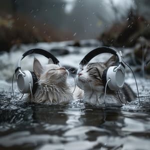Purring Stream: Calming Music for Cats - Cats Music Dreams