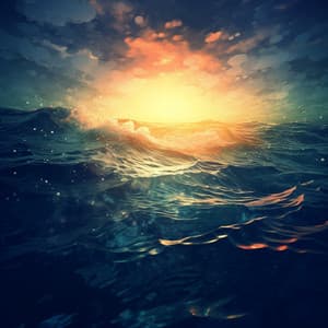 Mindful Waves: Ocean Focus and Concentration Etude - Waves At Night
