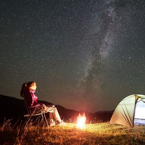 Fireside Serenade: Tranquil Binaural Ember Relaxation - Fire Sounds