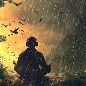 Binaural Nature’s Respite: Rain and Birds Relaxation - 78 72 Hz - Relaxing Pianist