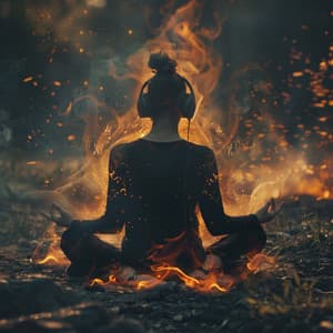 Blazing Mindfulness: Fire Meditation Music - Rainforest Meditations