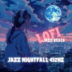 Jazz Nightfall 432Hz - LoFi Jazz Beats