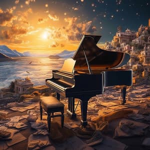 Piano Music: Mystique Resonance Echoes - Calm Sacred Space