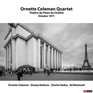Théâtre Du Palais de Chaillot, October 1971 - Ornette Coleman