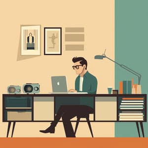 Trabajar En Armonía: Melodías De Enfoque Binaural - Cronicidad ambiental