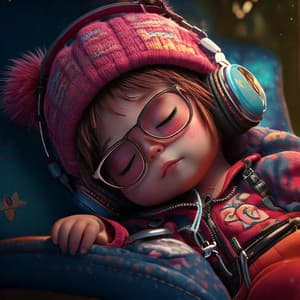 Baby Night Vibes: Relaxing Hip Hop Beats - Binaural Head