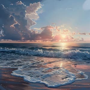 Serene Waters Flow: Ocean Chill Relaxing Melodies - Calming Noises