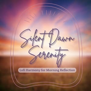 Silent Dawn Serenity: Lofi Harmony for Morning Reflection - Cafe Lounge Groove