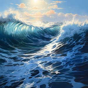 Serenidad Armónica: Melodía De Las Olas Oceánicas Para La Felicidad - Musa k