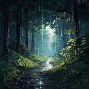 Relajación Con Lluvia: Melodías Serenas De La Escape Lluvioso Costero - Llovido