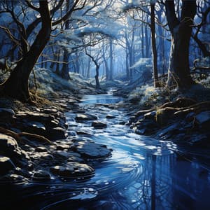 Melodía Del Río A Medianoche: Aria Serena Del Río - Naturaleza Caldwell