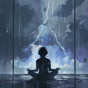 Thunder's Gentle Echo: Relaxation Soundscapes - Crickets Tinnitus Relaxation