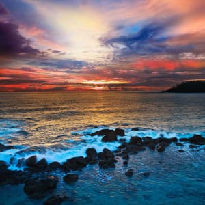 Nature's Lullaby: Oceanic Relaxation Haven - Ocean Sounds Collection