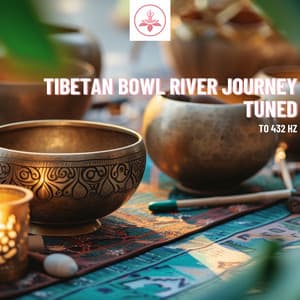 Tibetan Bowl River Journey: Tuned to 432 Hz - The Time Of Meditation