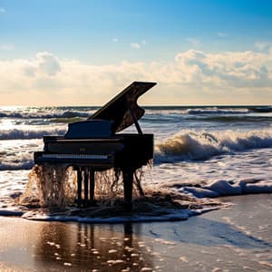 Sinfonía Del Amanecer: El Piano Pinta Sueños Dorados En Acordes Besados Por El Rocío - Piano romántico para leer