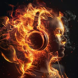 Fire's Melodic Burn: Music Symphony - Spheres