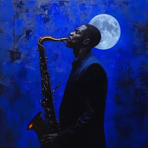 Búsqueda De Armonía Nocturna: Música De Jazz Relajante - Música de cafetería atmosférica