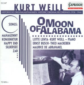 Weill, K.: Songs - Kurt Weill