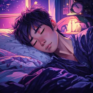 Soft Lofi Beats for Nightly Serenity - Binaural Beats Studying Music