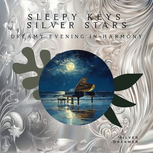 Sleepy Keys, Silver Stars: Dreamy Evening in Harmony - Silver Dreamer