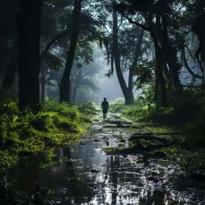 Mañanas Místicas: Cantos Binaurales Y Lluvia De La Naturaleza Para La Meditación - somnografía