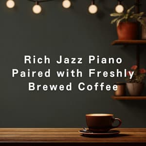 Rich Jazz Piano Paired with Freshly Brewed Coffee - Eximo Blue
