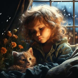 Canción De Cuna De Lluvia: Melodía Relajante Para Dormir - Nubes dormidas