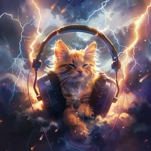 Thunder Melody: Cats Calming Notes - Cat Relax