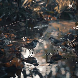 Tranquil Binaural Escape: Creek and Bird Sounds for Relaxation - Music For Relaxation