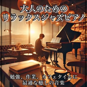 Relaxing jazz piano for adults: soothing music perfect for studying, working, or coffee time - Relaxing Cafe Music BGM 335