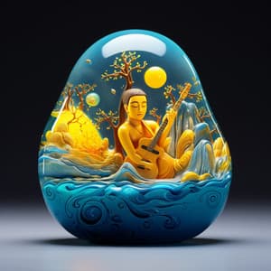 Tranquil Melodies by Water: Relaxing Harmony - The One-Lane Bridge