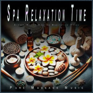 Spa Relaxation Time: Stress Relief Healing Meditation Tones - Pure Massage Music