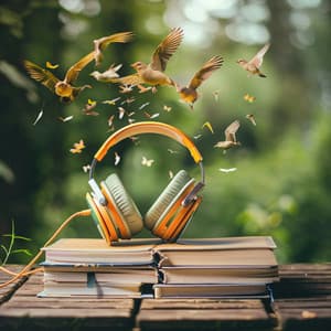 Binaural Birds Focus: Study in Serenity - 92 88 Hz - Dark Focus