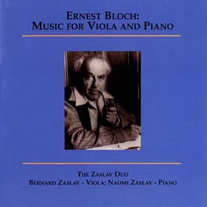 Bloch: Music for Viola and Piano - Ernest Bloch