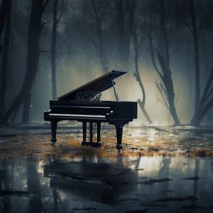 Enchanted Melodies: Piano Music Delights - Piano and Rain