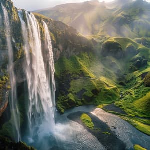 Tonos De Relajación En El Agua: Arroyos Calmados - Líneas cuadradas
