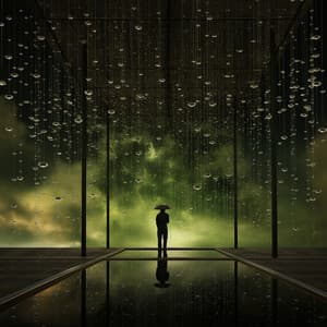 Massage in the Rain: Meditative Raindrop Serenade - Acoustic Worship Ensemble
