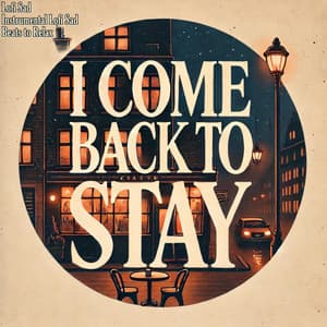 I Come Back to Stay - Lofi Sad