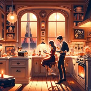 Vinyl & Vows: Jazz Ballads for Cooking Together - Cooking Jazz Music Academy