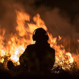 Fire Serene Retreat: Relaxing Melodies - Relaxing Guru