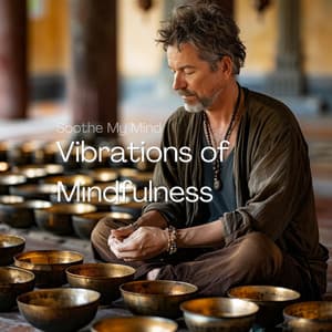 Vibrations of Mindfulness: Tibetan Bowls and 4444 Breathing - Soothe My Mind
