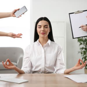 Meditation Music Flowing Tasks: Work with Water's Serenity - The One-Lane Bridge