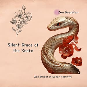 Silent Grace of the Snake: Zen Orient in Lunar Festivity - Zen Guardian