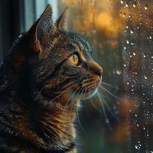 Gatos Tranquilos: Trueno De Serenidad Binaural - Música calmante para gatos