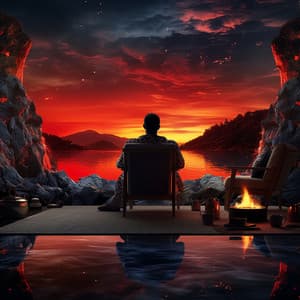 Fire's Calm: Warmth and Relaxation - Ambient Music Collective