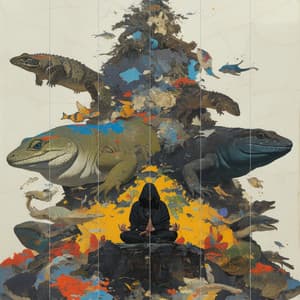 Kringgärdad av Mjuk Moln Värme - Worldwide Nature Studios