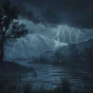 Work in Rain Chill: Calming Thunder Tunes - Classical For Study
