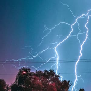 1 Rainy Night: Soft Thunder - 24H Rain Sounds